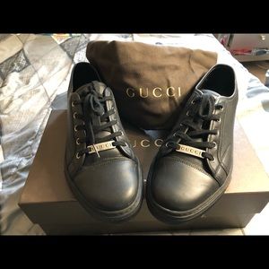 Gucci black sneakers